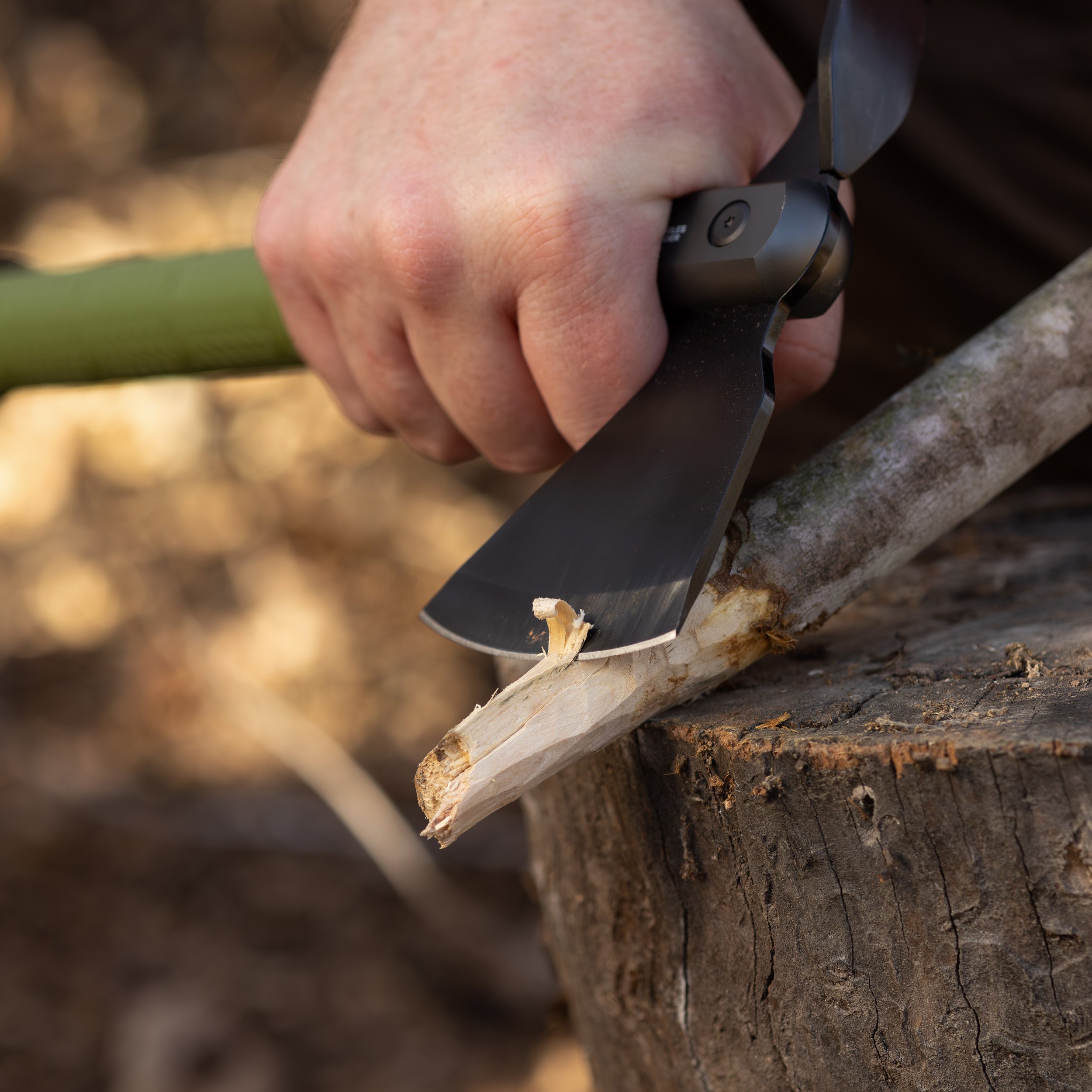 BeilwerkSE Hatchet: Durable Stainless Steel & Mattock Tool — Swiss